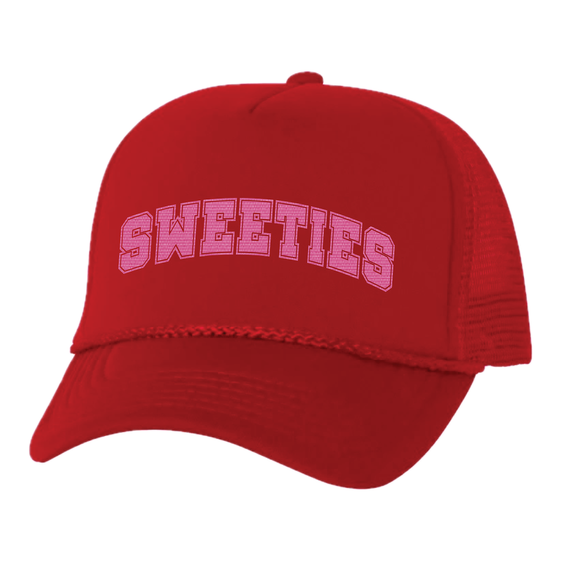 SWEETIES FOAM TRUCKER HAT RED