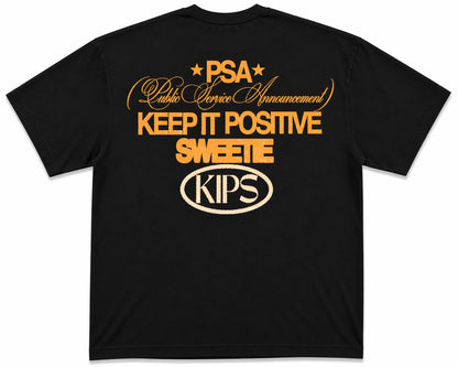 KIPS x BE “PSA” T Shirt