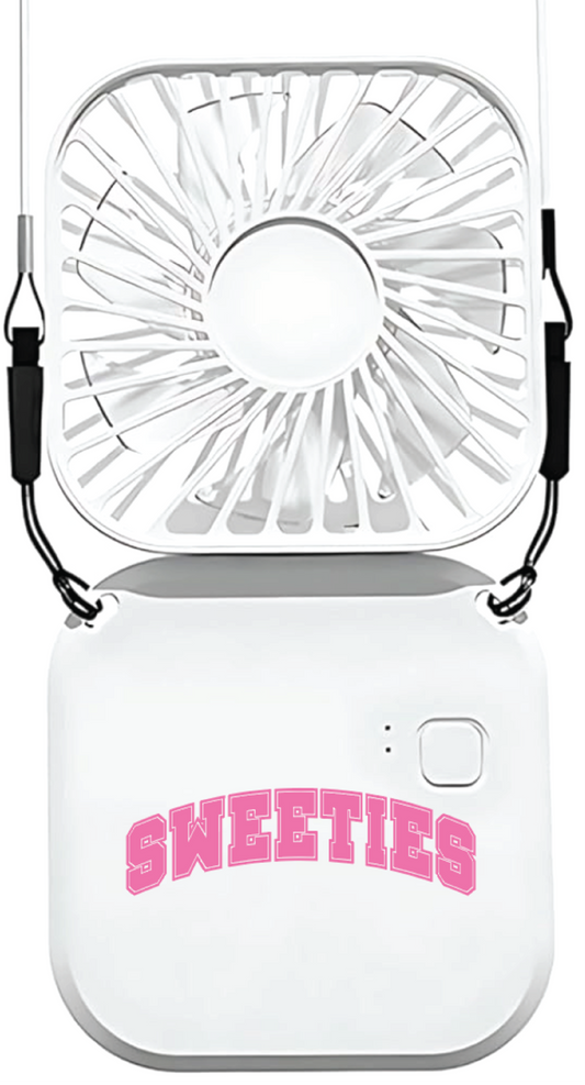 SWEETIES ELECTRIC MINI FAN WHITE