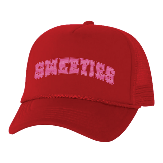 SWEETIES FOAM TRUCKER HAT RED