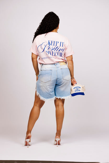 Sweeties Social Club - Positivity Looks Good On You Tee