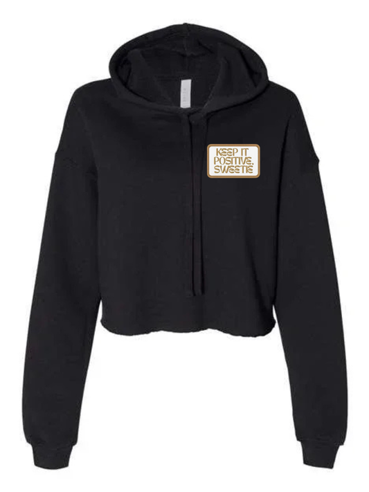 "KIPS" Cropped Hoodie