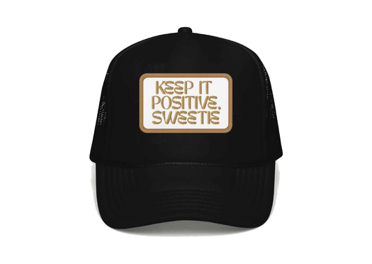 "KIPS" Black Trucker Hat