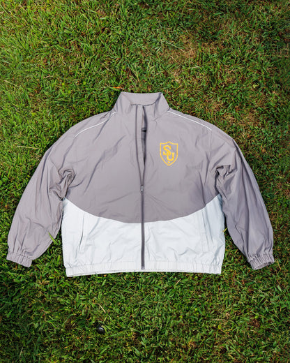 Sweeties University coaches track jacket, front